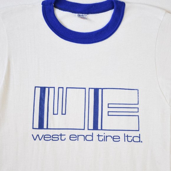 Vintage Tire Shop Ringer T-shirt - Picture 3 of 6